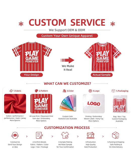 Customization options for boys Play the Game Forever graphic T-shirt