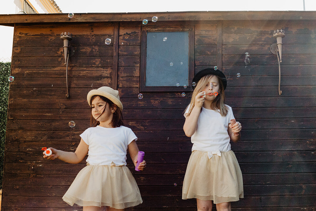 kids clothing sets with coordinated color and print