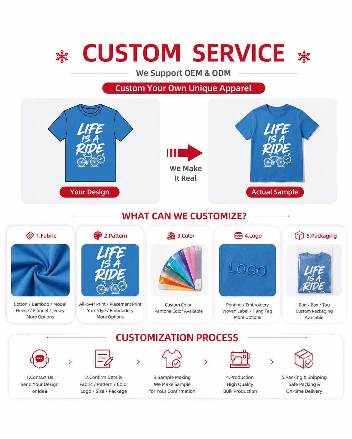 Customization options for boys bicycle graphic T-shirt
