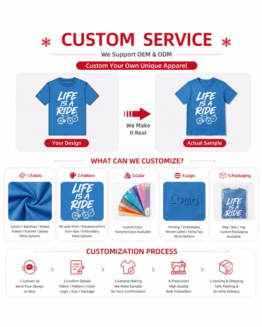 Customization options for boys bicycle graphic T-shirt