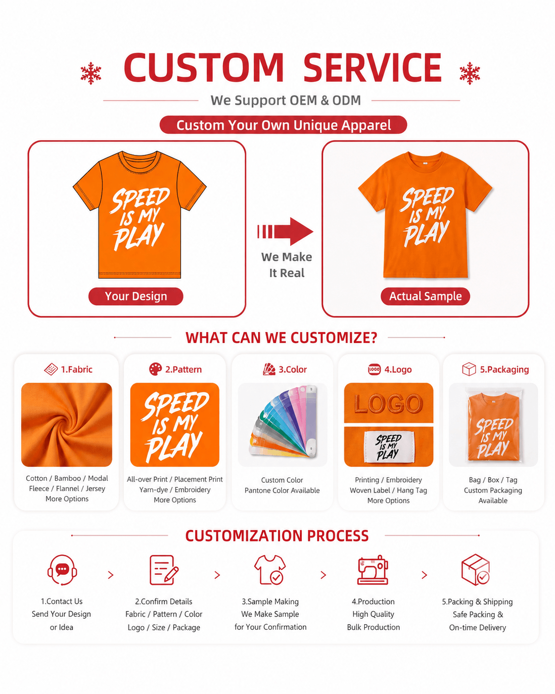 Customization options for boys Speed Is My Play graphic T-shirt