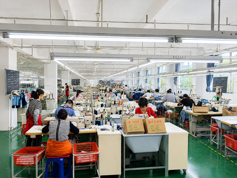 Bulk production preparation for kidswear - Alice Apparel OEM process step 5