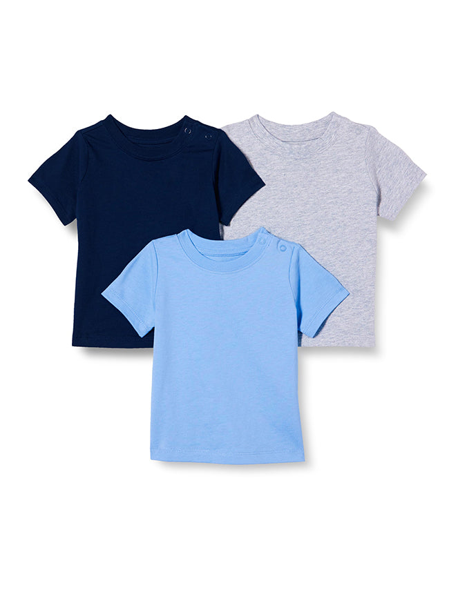 3-Pack Animal Print Kids T-Shirt Set — Cotton Tee Pack